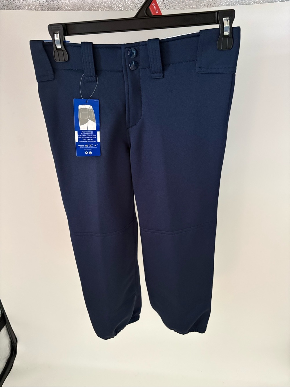 Mizuno Navy Youth Athletic Shorts